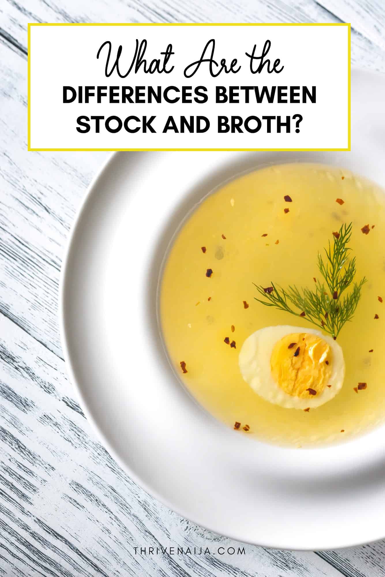 What Are the Differences Between Stock and Broth?