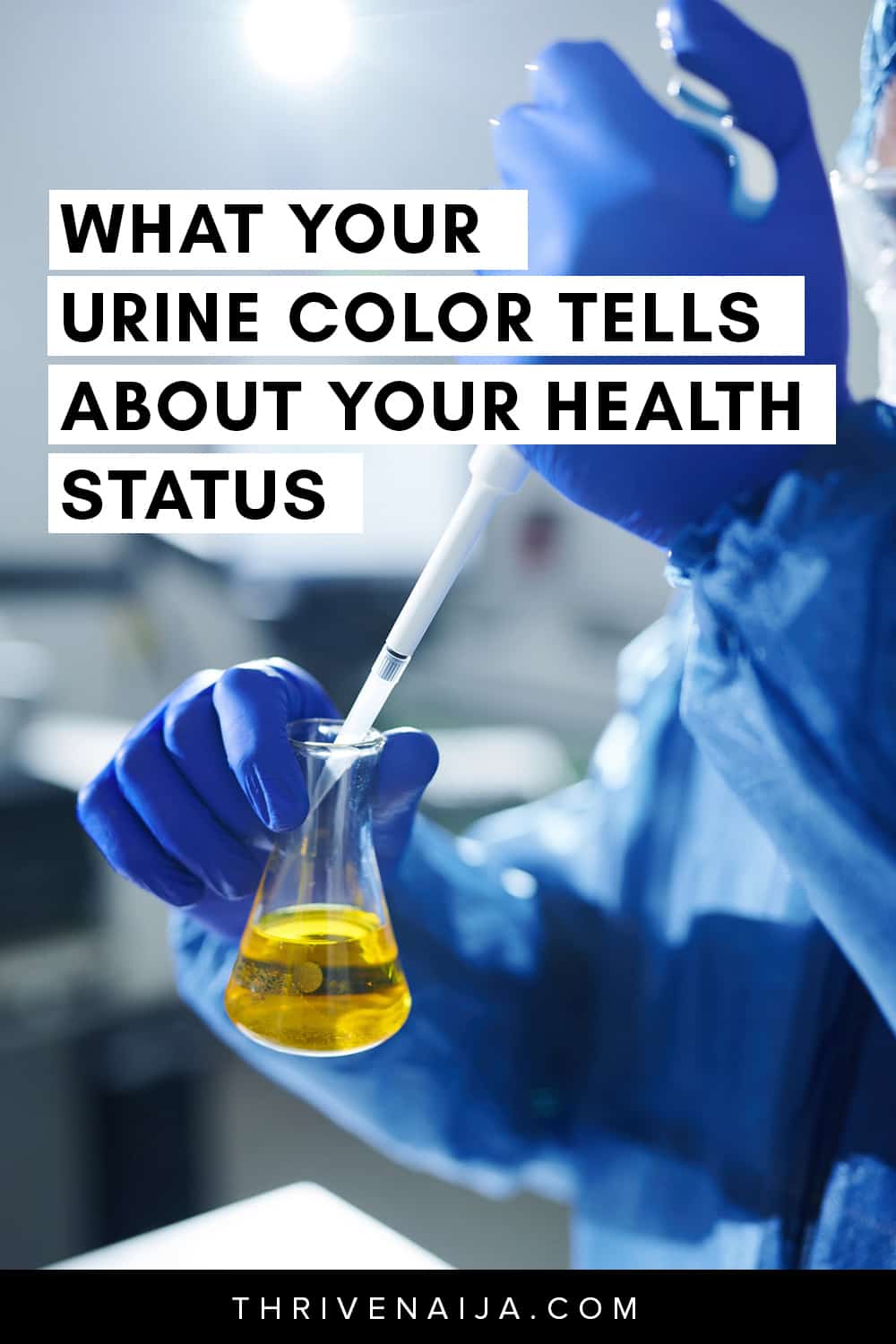 What Your Urine Color Tells About Your Health Status