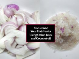 diy onion coconut oil mixture for hair growth