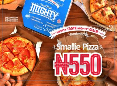 dominos smallie pizza launch