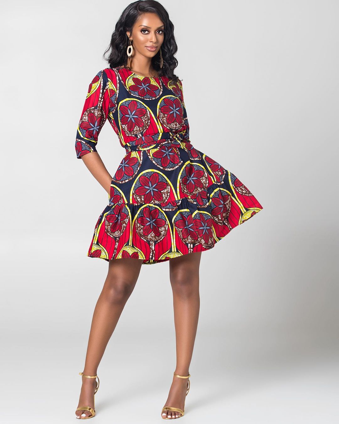 short ankara gown styles ideas the theresa dress