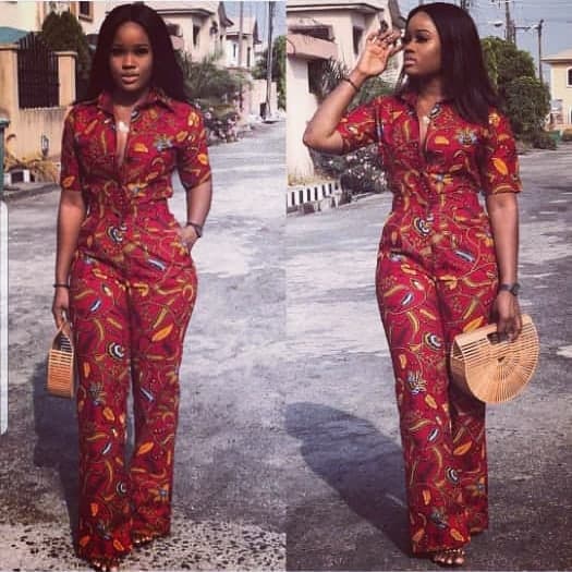 27 Latest African Ankara Jumpsuit Styles For The Ladies