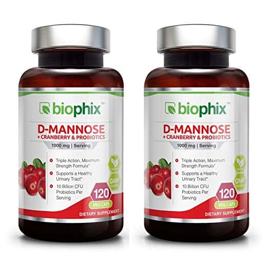 D-Mannose Plus Cranberry and Probiotics