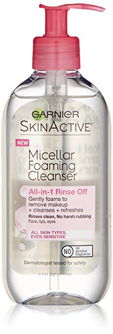 Garnier SkinActive Micellar Foaming Face Wash best facial wash for oily skin