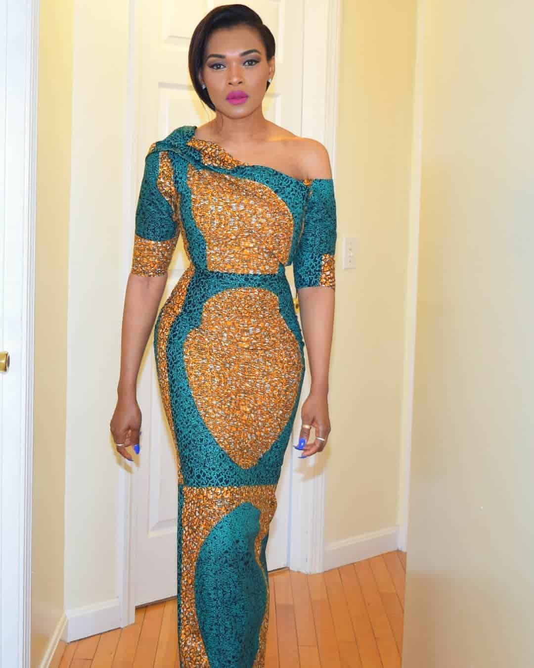 Ankara Long Gown Styles for Parties/Occasions - Stylish Naija