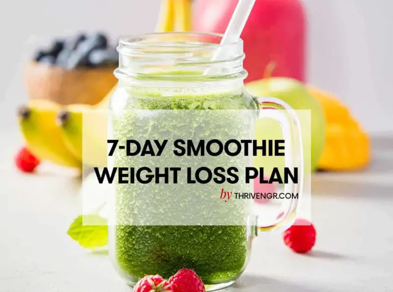 smoothie weight loss diet pan