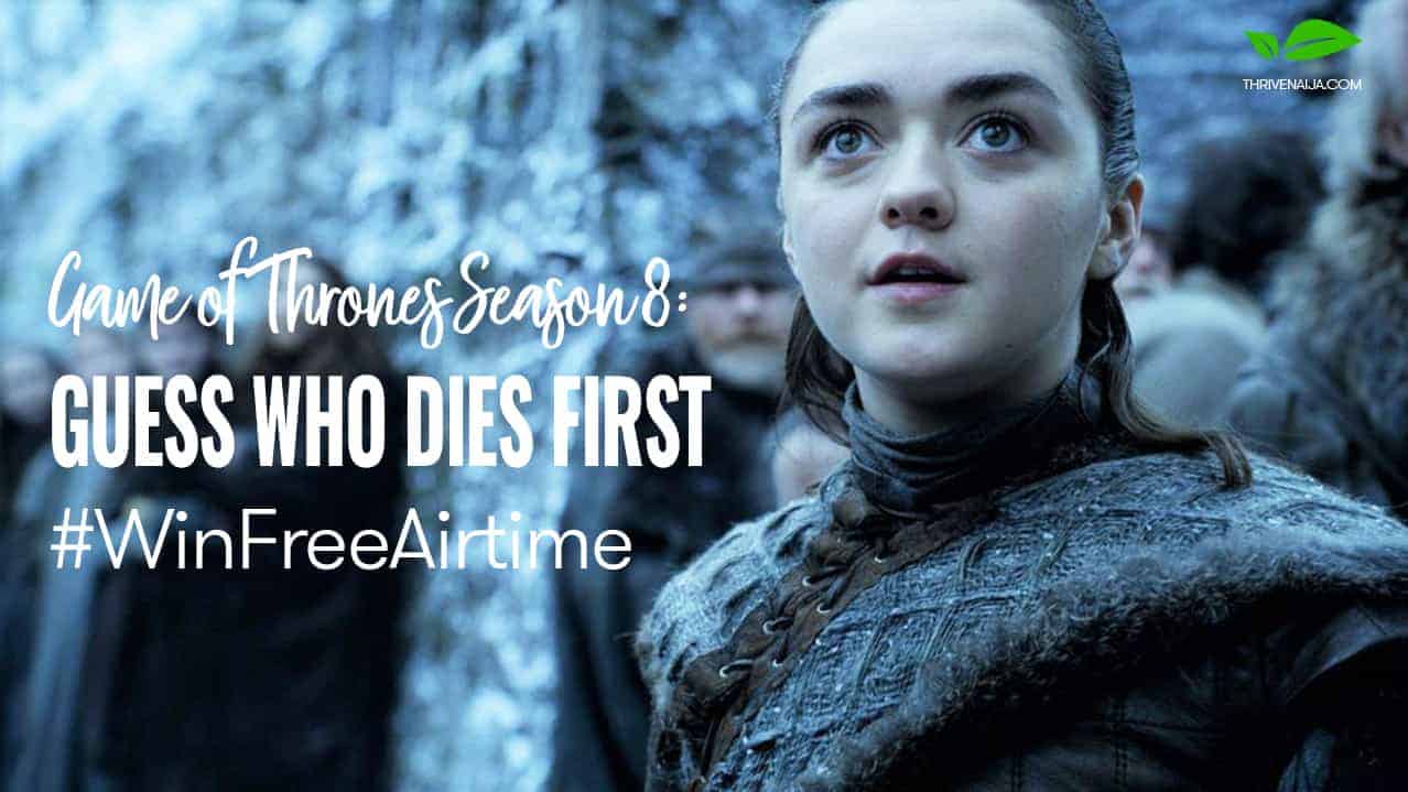 Game of Thrones Season 8 Guess Who Dies First 