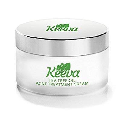 Keeva Organics Acne Treatment Cream With Secret TEA TREE OIL Formula