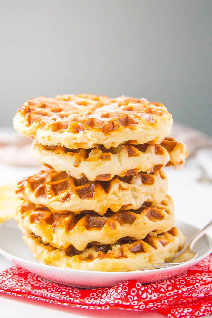 Belgian liege waffle