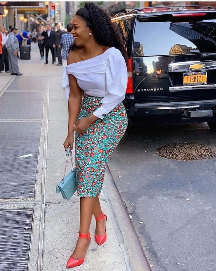 55 Latest Ankara Skirt Styles You Should Check Out ThriveNaija