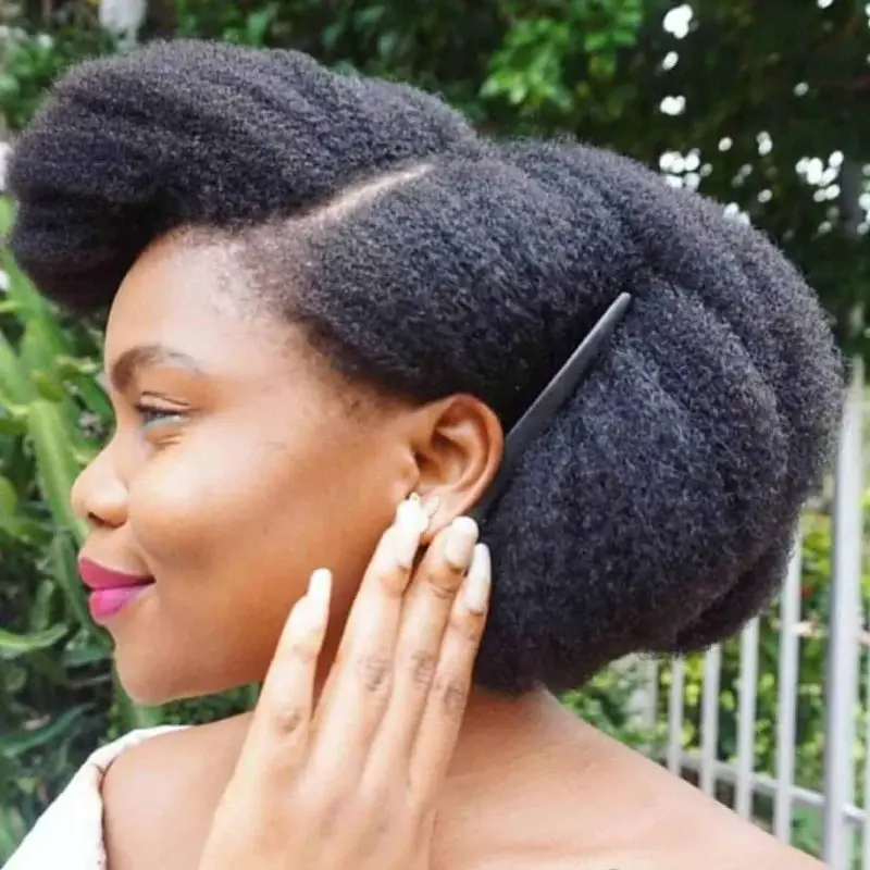 how to style natural hair
