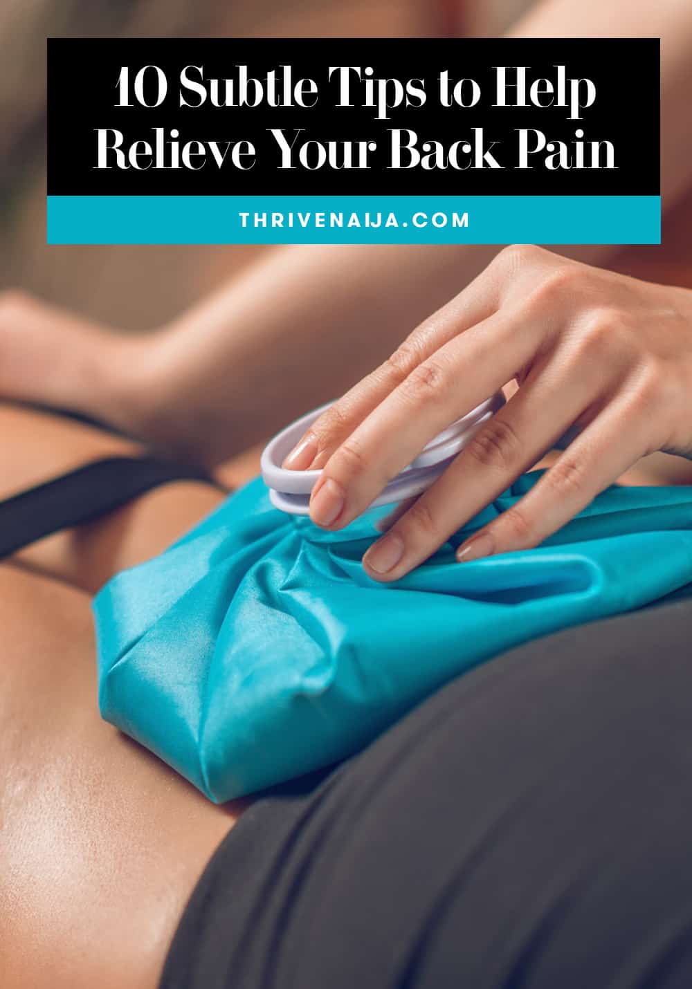 How to get rid of lower back pain