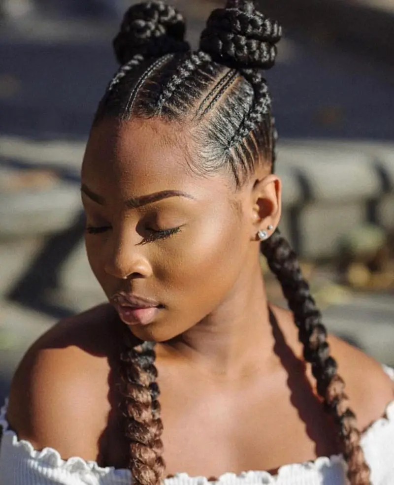 african braid hairstyle
