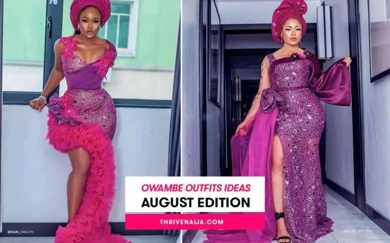 owambe outfit ideas august edition