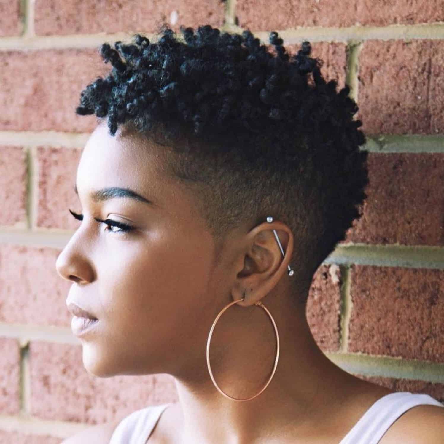 30 Short Hairstyles With Natural Hair That Actually Looks Awesome |  ThriveNaija