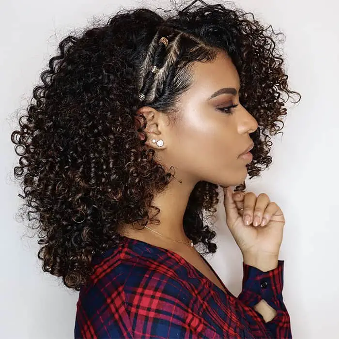 Curly hairstyles for natural hair