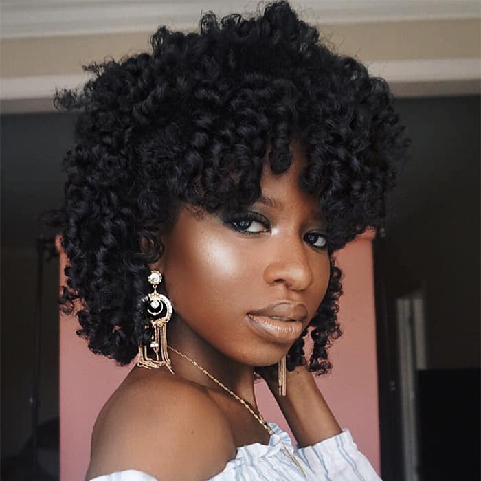 Curly hairstyles for natural hair