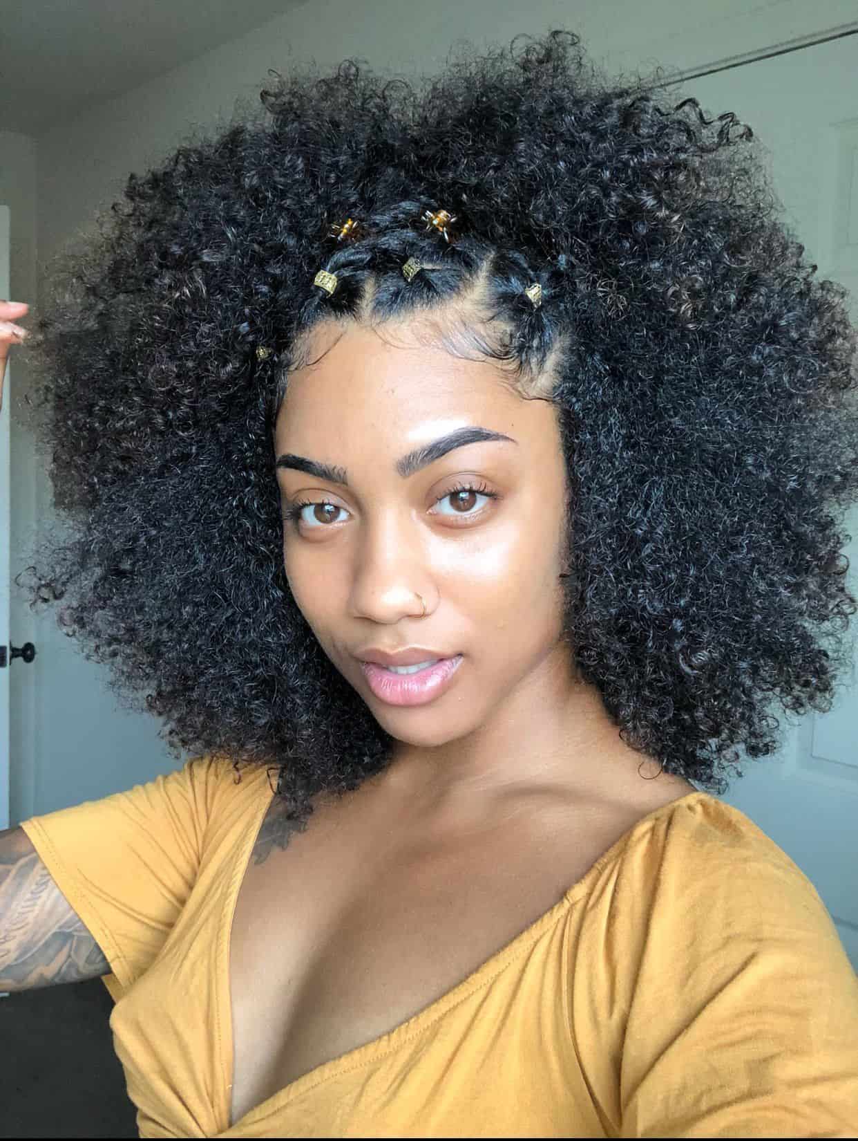 Curly hairstyles for natural hair