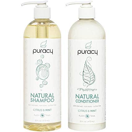  Puracy Natural Shampoo and Conditioner