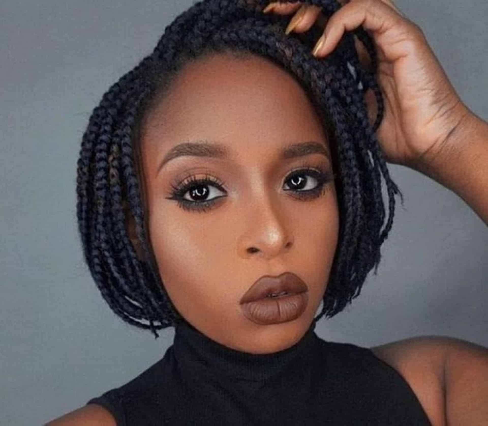 Box Braid Short Bob Braids Hairstyles 2019 Mardesa Sosegado