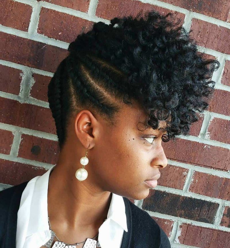 hairstyles for short natural hair