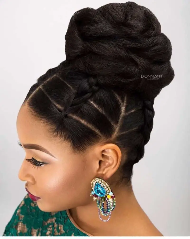 Protective Hairstyles Braids Updo