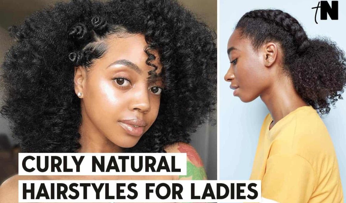 curly natural hair hairstyles ideas