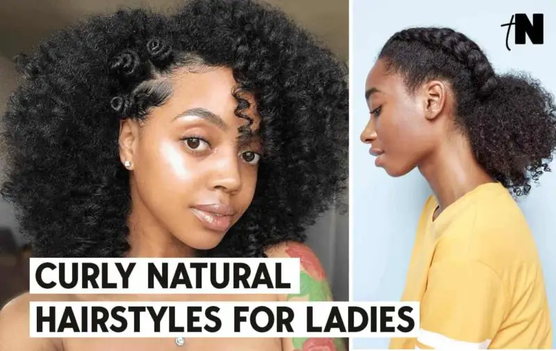 curly natural hair hairstyles ideas