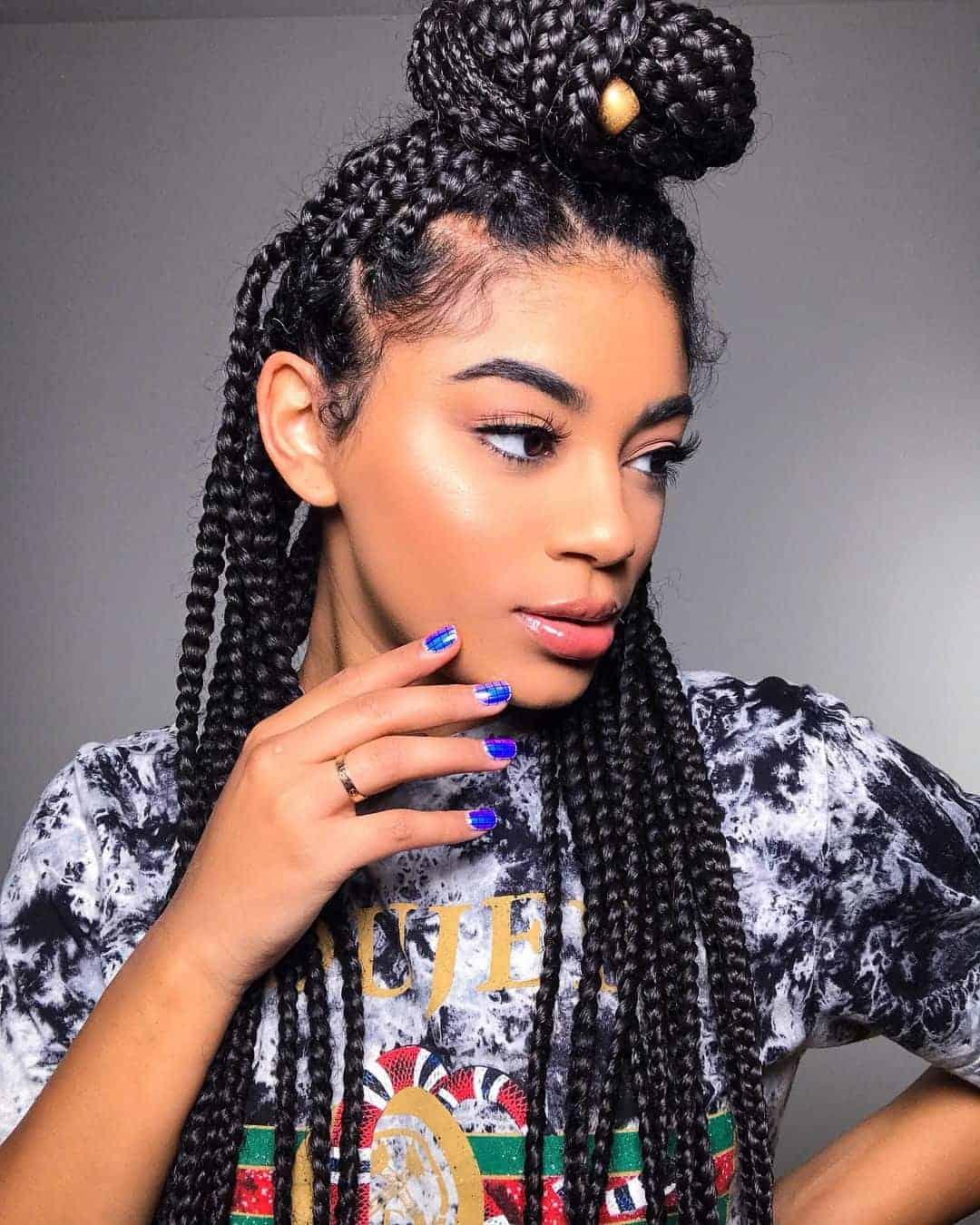 25 Pretty Chic Hairstyles For Girls Braids | ThriveNaija