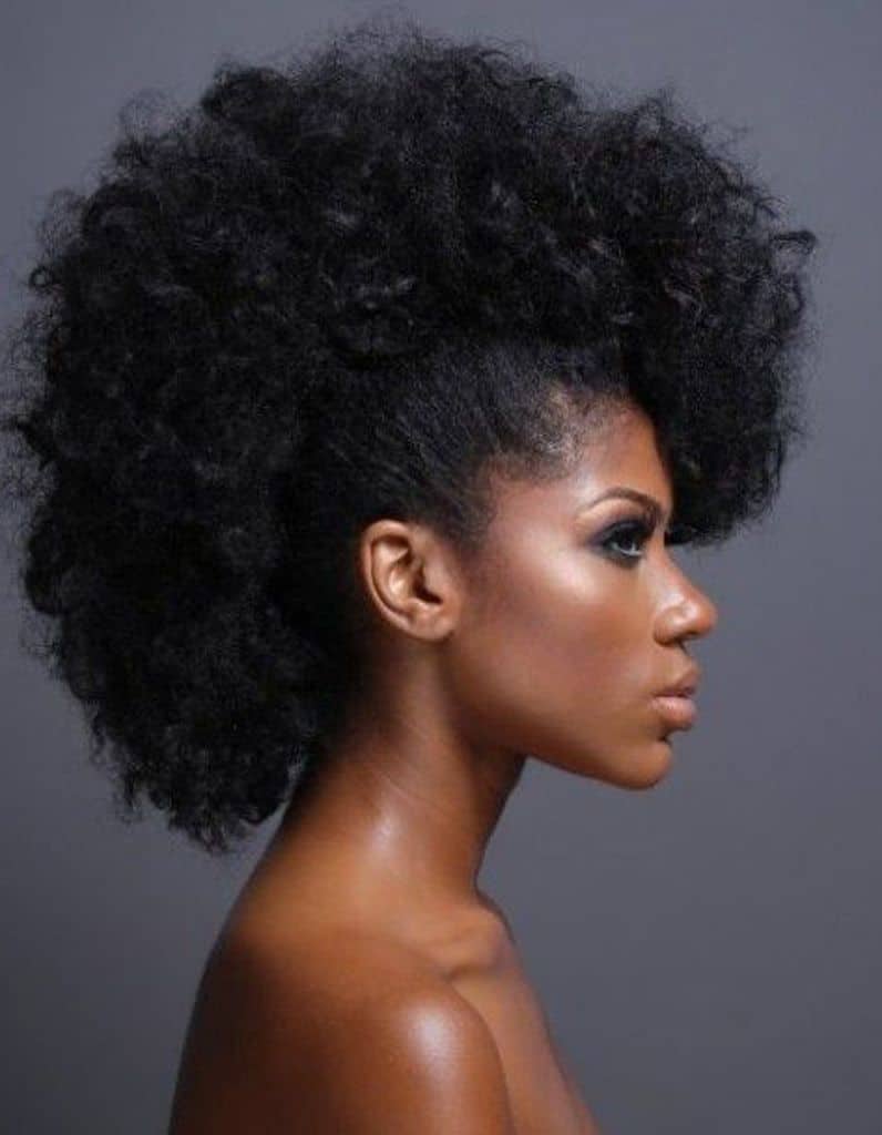 natural hair style