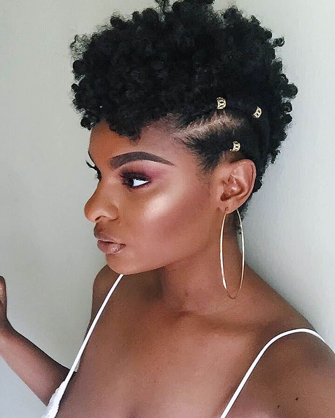 natural hair hairstyle