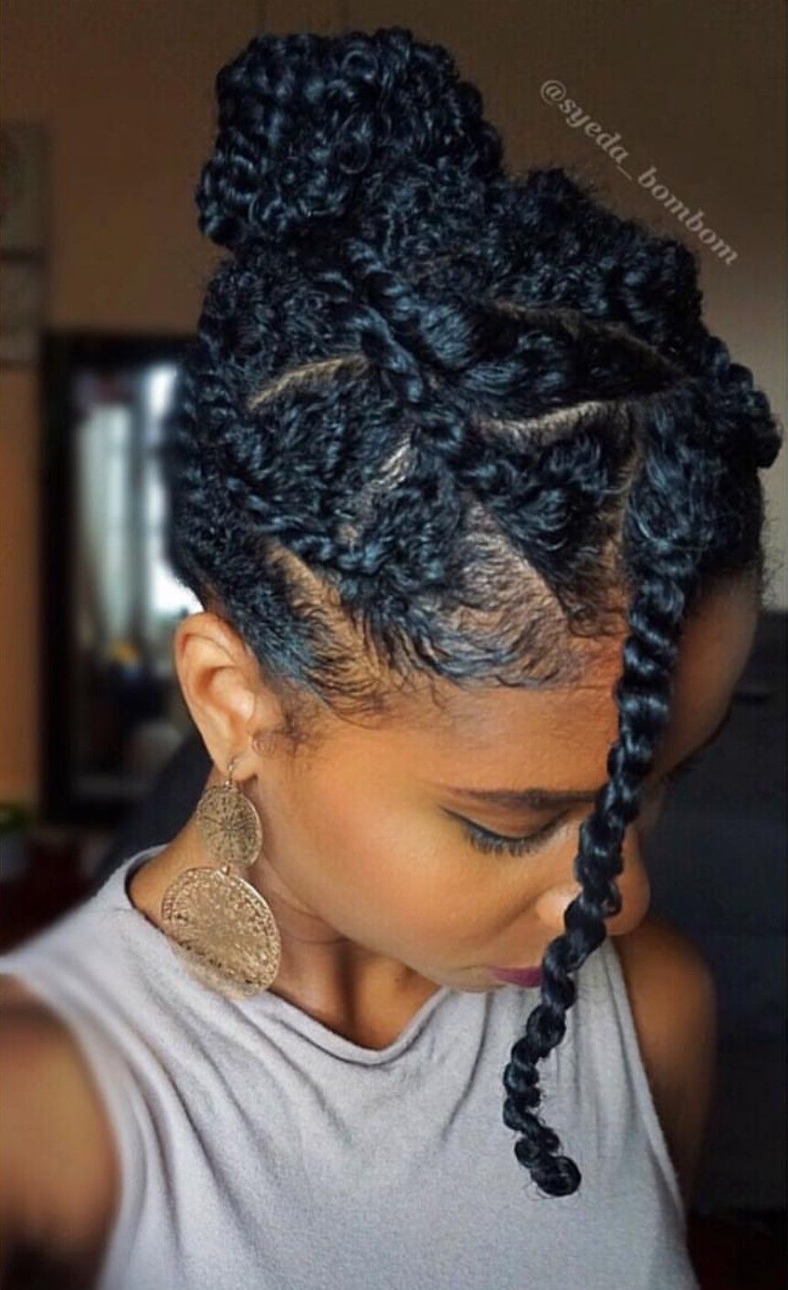 Natural hair styles