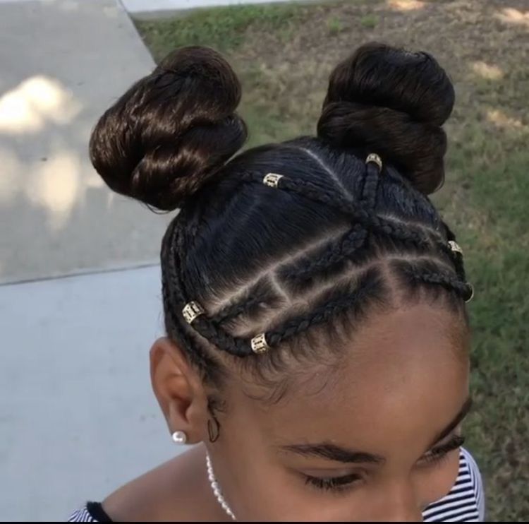 Natural hairstyles at home