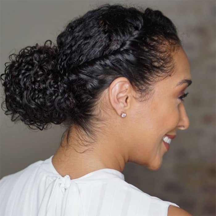 Curled Hairstyle