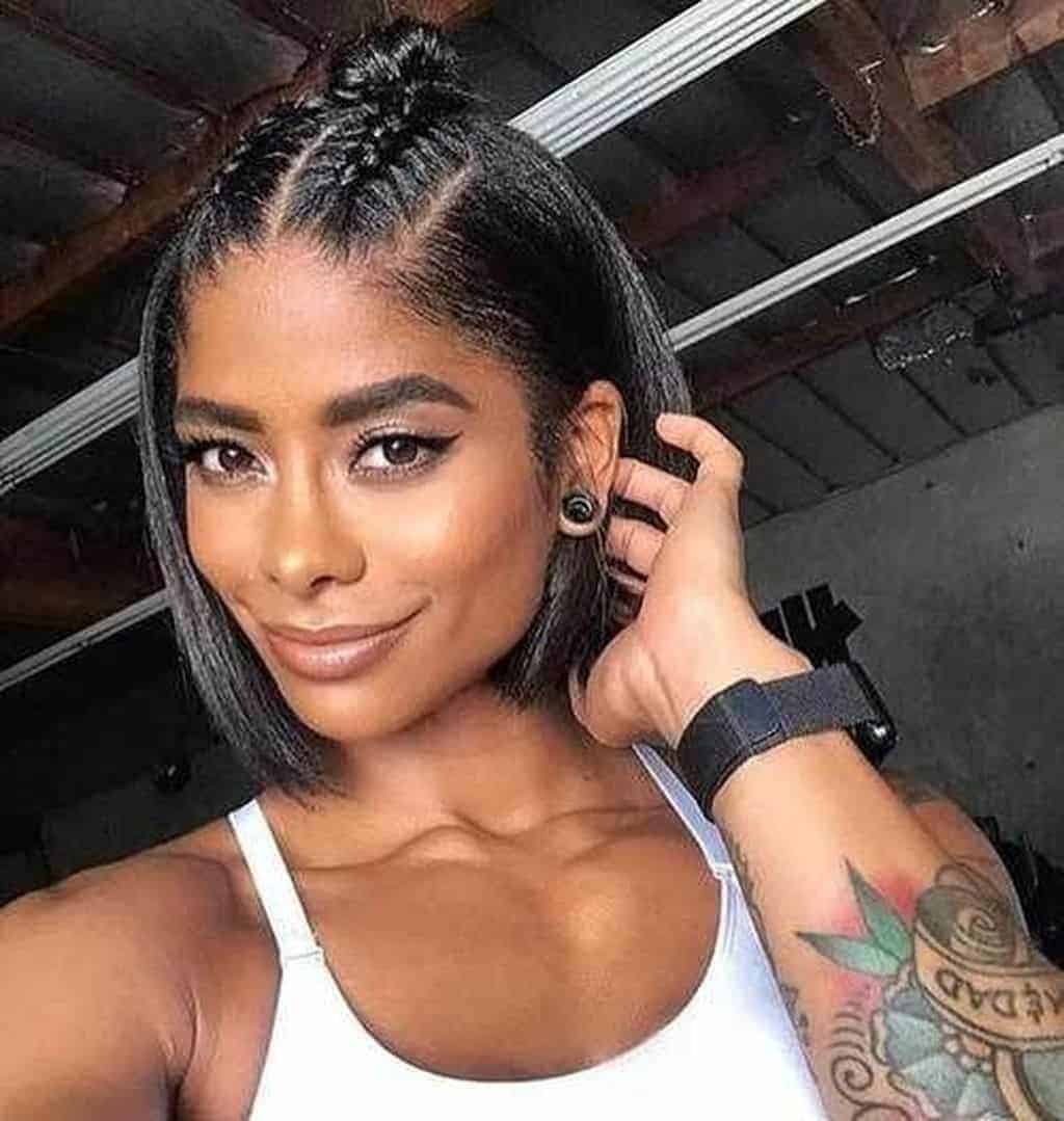 cute and easy hairstyle