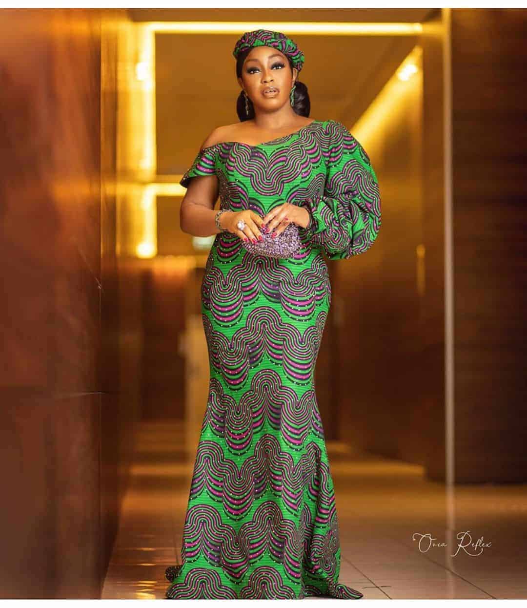 55 Beautiful Ankara Long Gown Styles Design 2020 | ThriveNaija