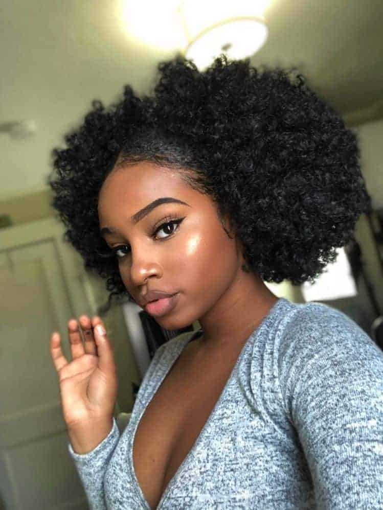 natural hair style