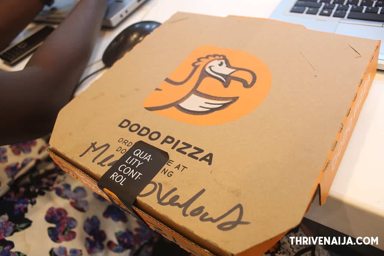 Dodo Pizza review by ThriveNaija