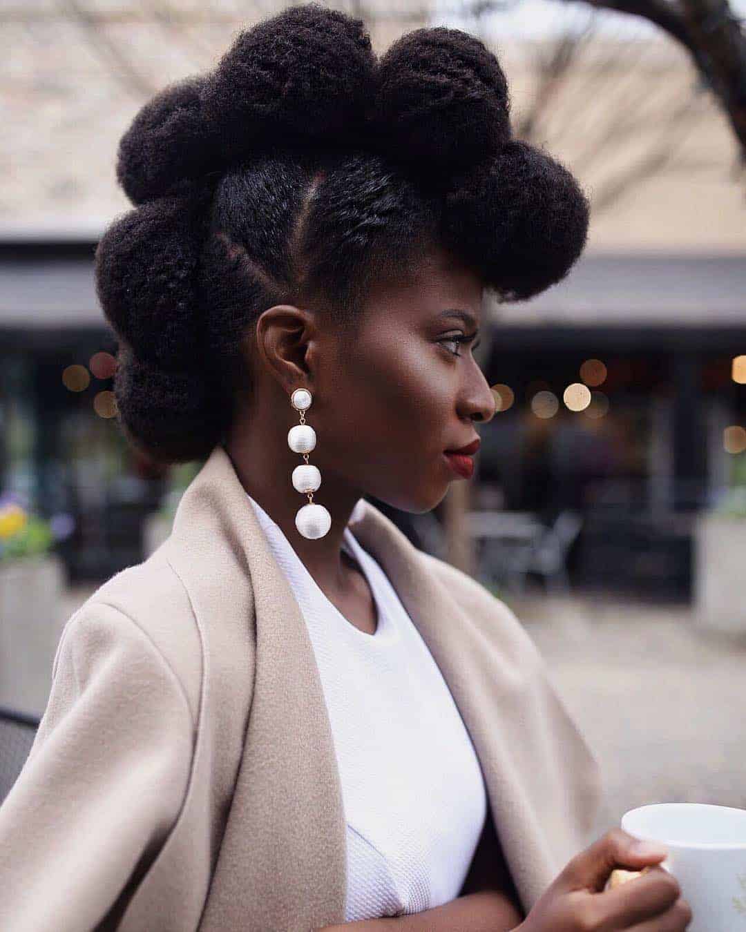100 Hairstyles For Natural Hair You'll Really Like | ThriveNaija