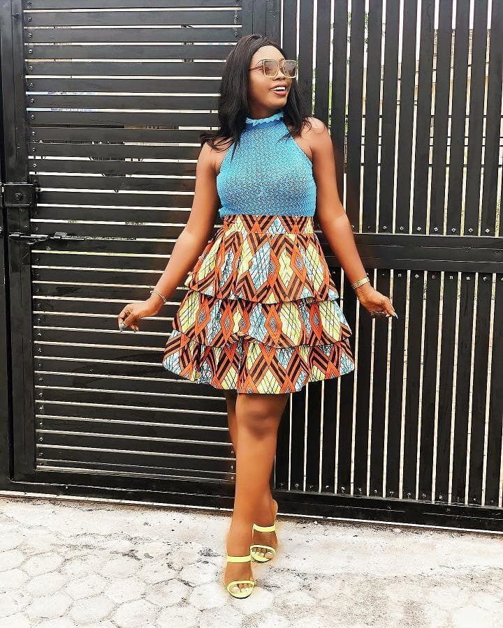 55 Latest Ankara Skirt Styles You Should Check Out ThriveNaija