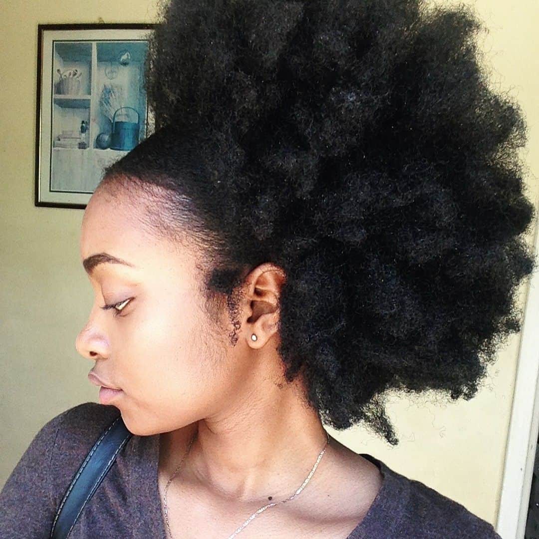 Afro hairstyles for natural hair