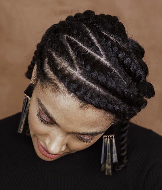 Cornrow Flat Twist