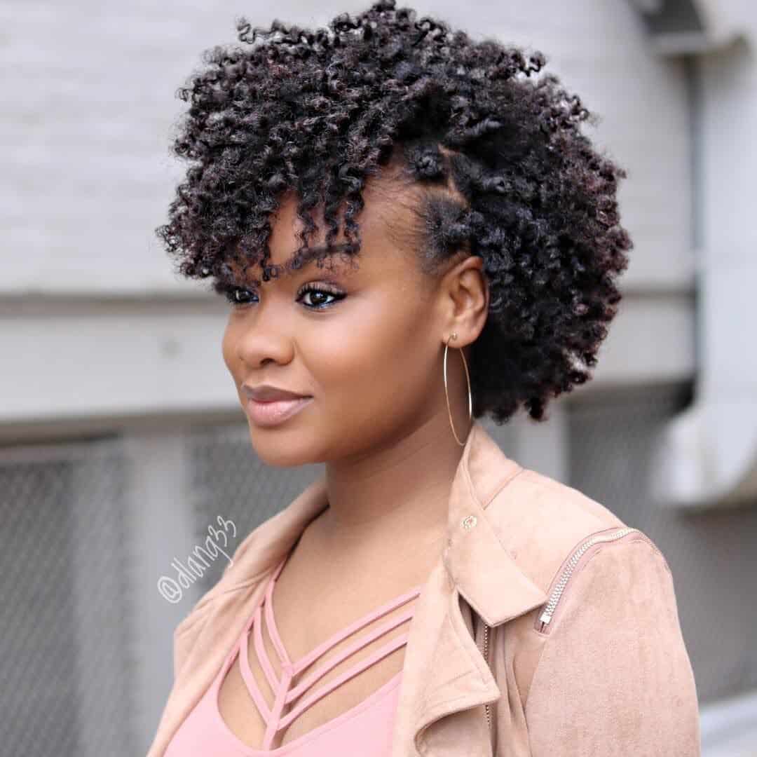 How to style short natural hair