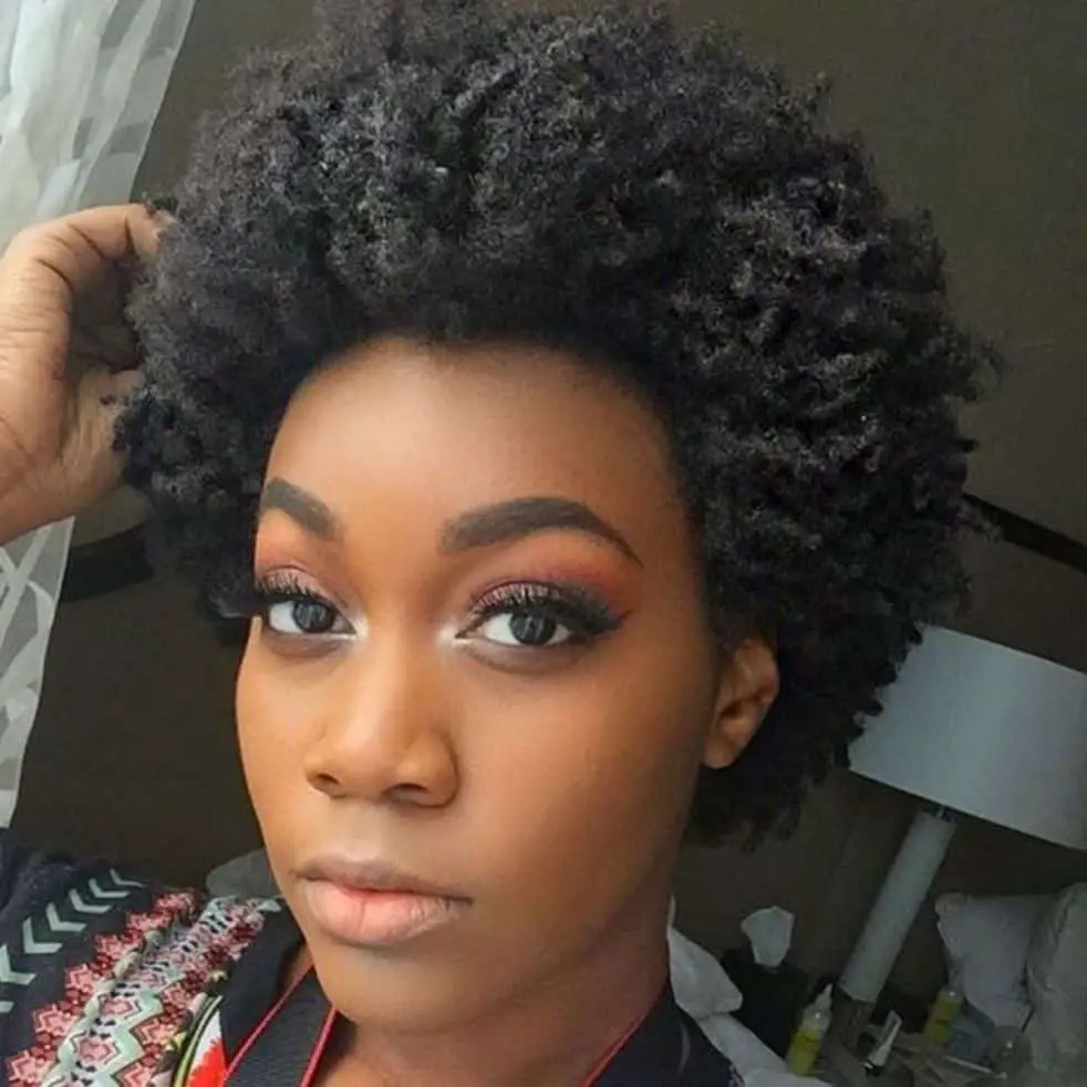 Afro hairstyles for natural hair