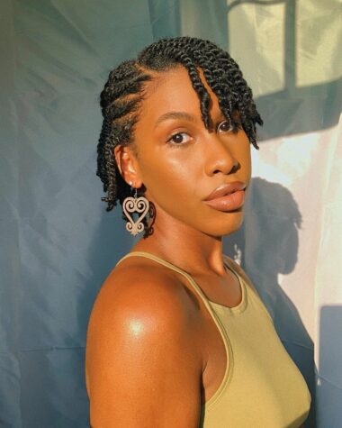 23 Cute Flat Twist Hairstyle Ideas | ThriveNaija