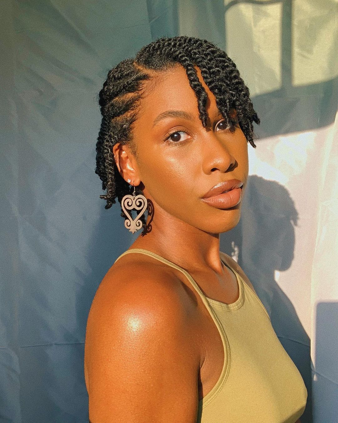 25 Natural Hair Flat Twist Styles To Try In 2024 Thrivenaija