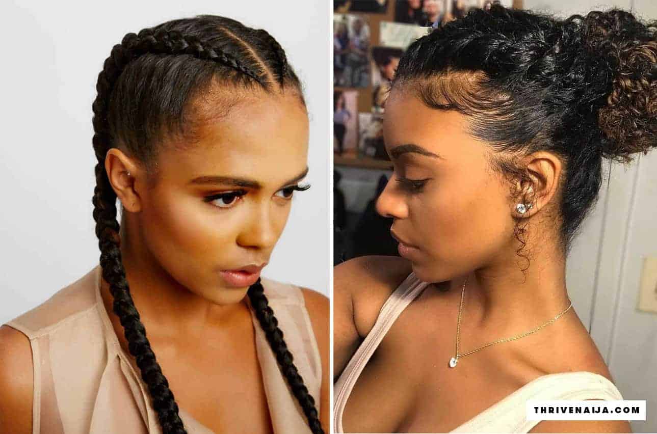 11 Natural Hair Flat Twist Styles To Try In 2020 Thrivenaija