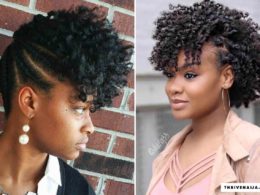 style short natural hair