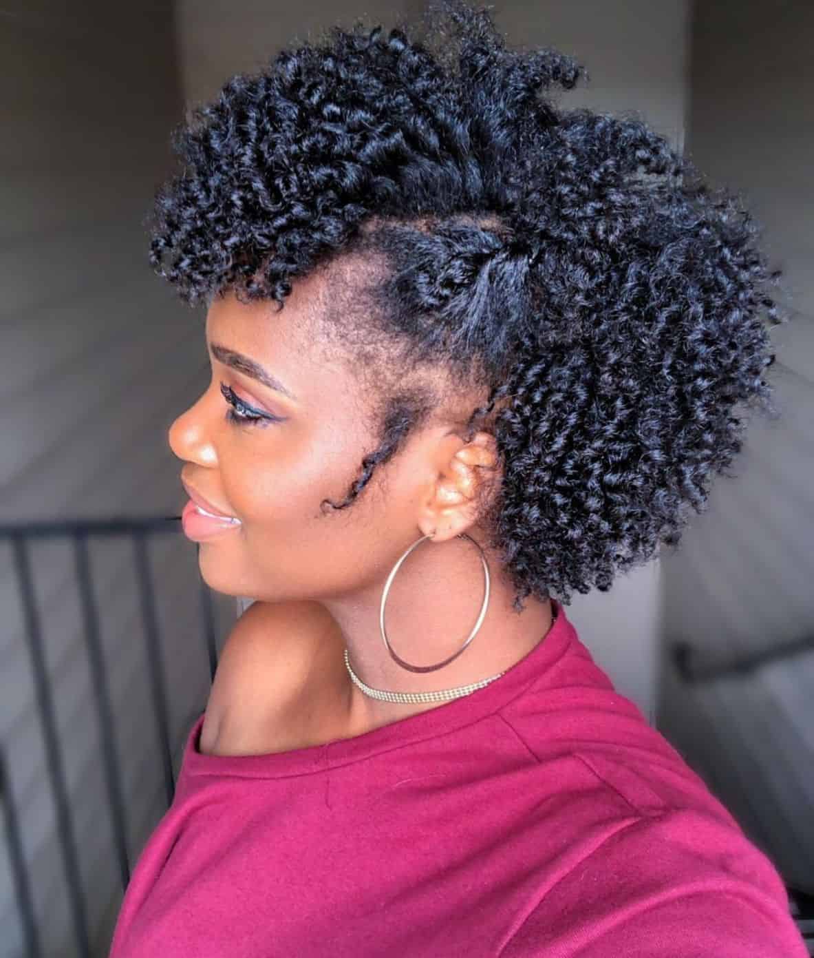 30 Short Hairstyles With Natural Hair That Actually Looks Awesome ...