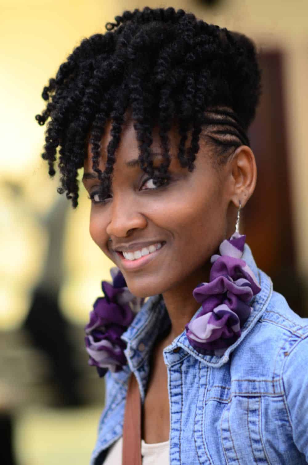 30 Short Hairstyles With Natural Hair That Actually Looks Awesome |  ThriveNaija